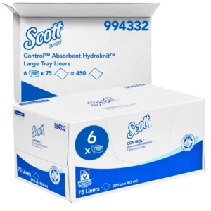 SCOTT Control Absorbent Hydroknit Large Tray Liners