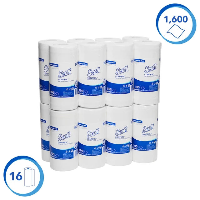 Scott Control Versatile Towel Small Roll 16 Rolls